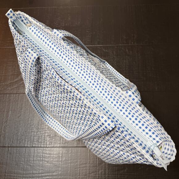 Vera Bradley Disney Winnie Pooh Tote Gingham Floral Cotton Eeyore Tigger Piglet - Picture 12 of 15